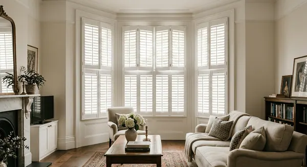Installing Interior Shutters for Bay Windows