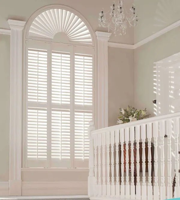 arched window shutters