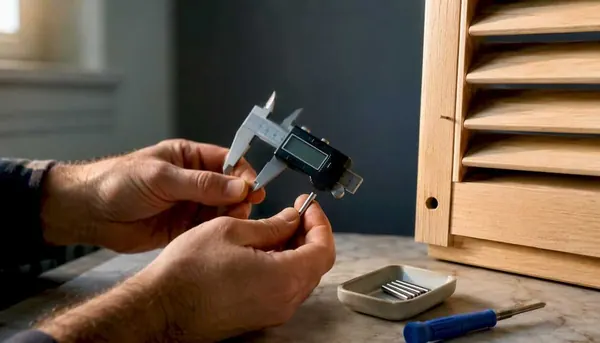 How to fix shutter slats
