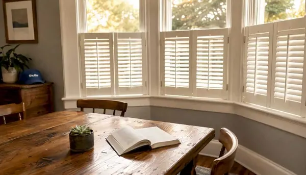 Cafe style shutters
