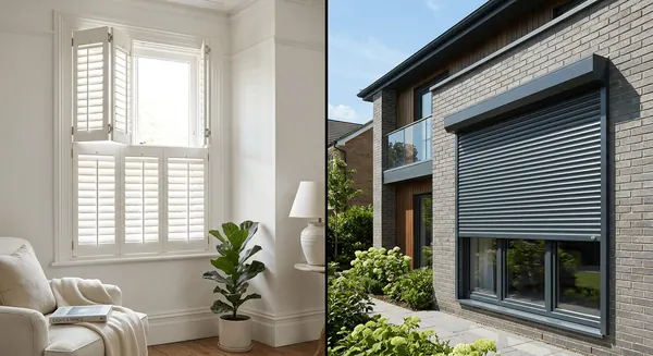 The Difference Between Indoor and Outdoor Shutters