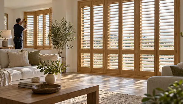 How Do Wooden Shutters Services Improve the Overall Feel of a Room