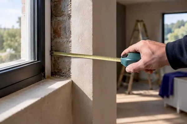Window reveal depth renovation