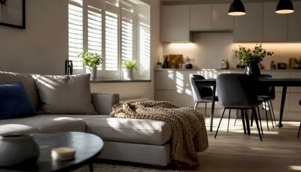 Shutters for open plan homes