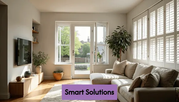 privacy with shutters