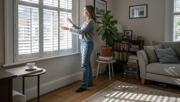 Sash window shutters
