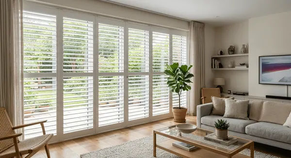 Shutter Blinds for Patio Doors