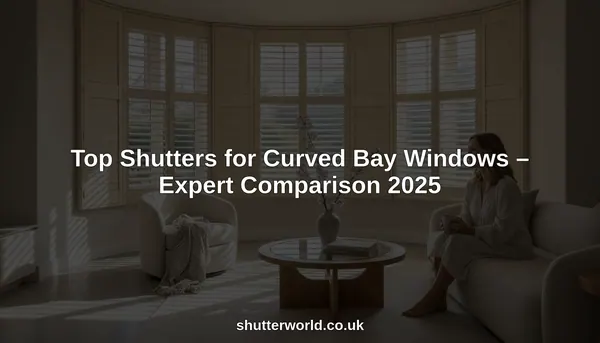 top shutters for curved bay windows