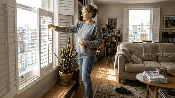 daylight management with shutters