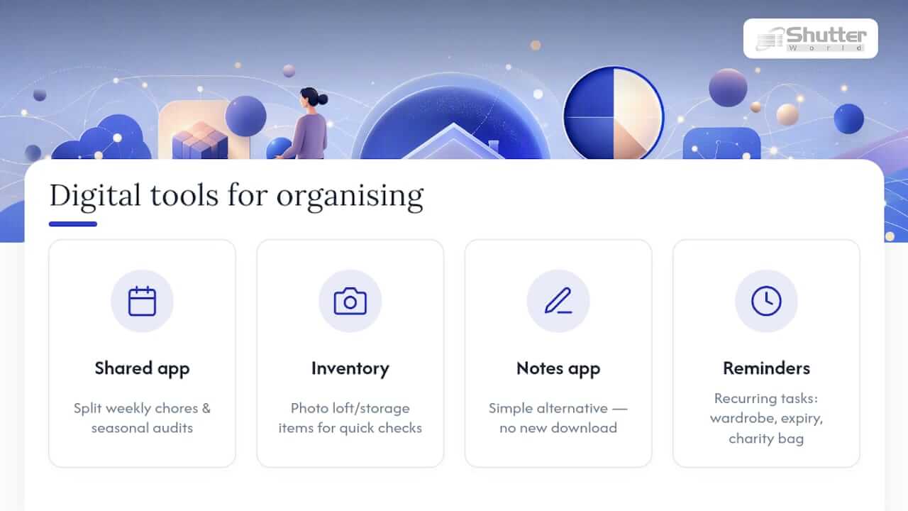 Using digital tools and apps to support your organising — overview diagram